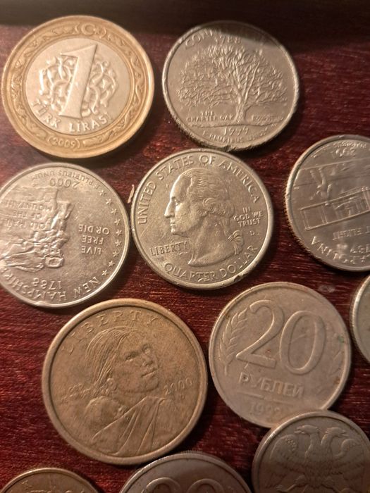 Монеты продам разные