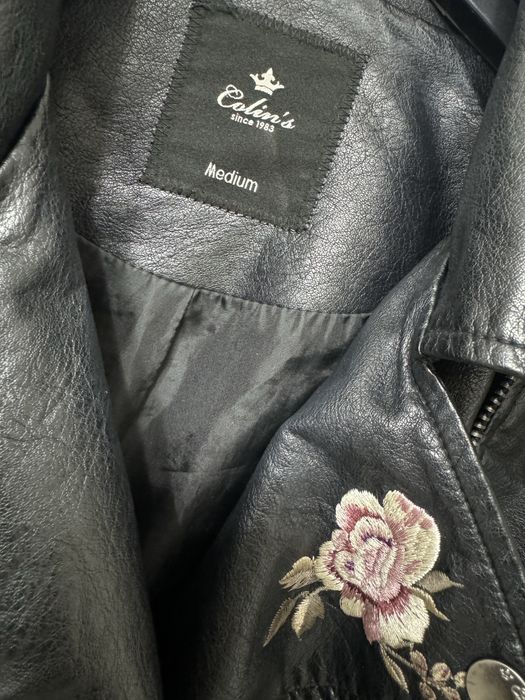 Colins кожанная куртка