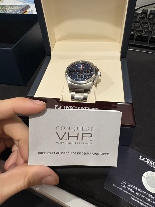 Ceas Longines Conquest V.H.P. Premium nou cu acte