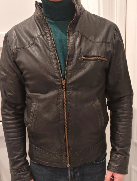 Geaca piele naturala Jack&Jones