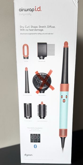Dyson Airwrap i.d. Curly+Coily HS08 – Ceramic Patina/Topaz – оригинален