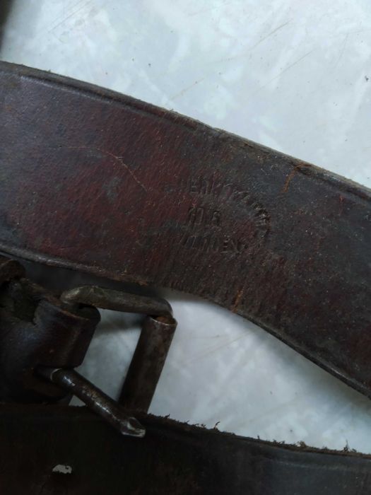 Калъфи / носачи за войнишка лопатка - естествена кожа ПСВ и ВСВ