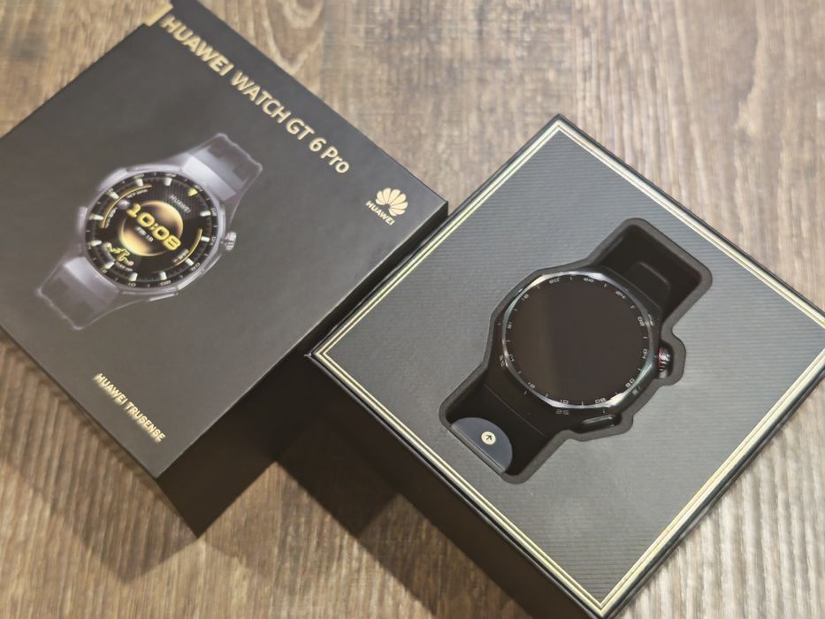 Като нов Huawei Watch GT 6 Pro 22 м гаранция.