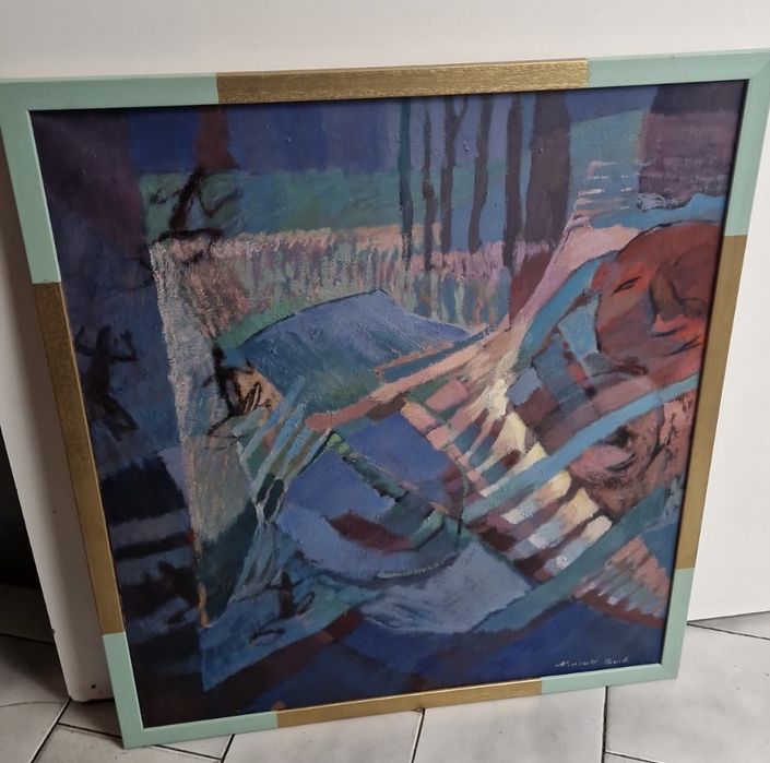 Различни стари картини пейзаж, къща