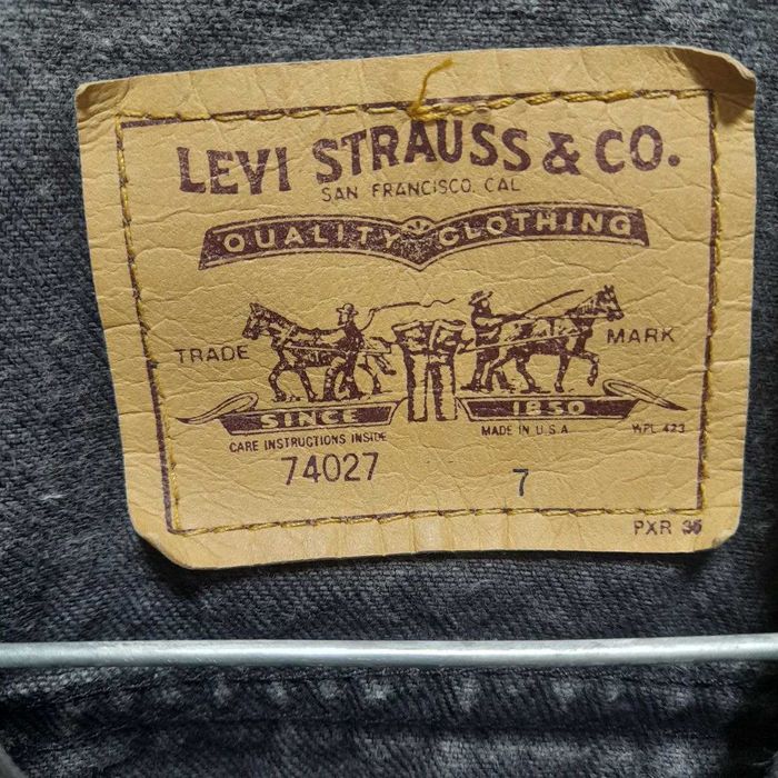 VTG Levis Trucker 74027 Type III детская куртка / Редкая