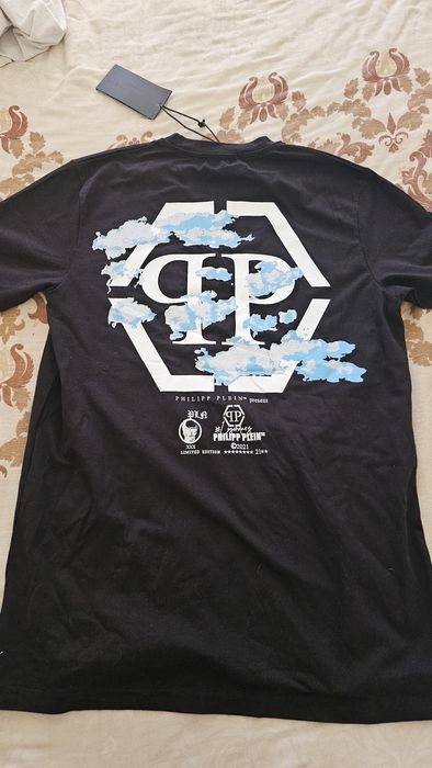 Чисто нова, черна тениска PHILIPP PLEIN