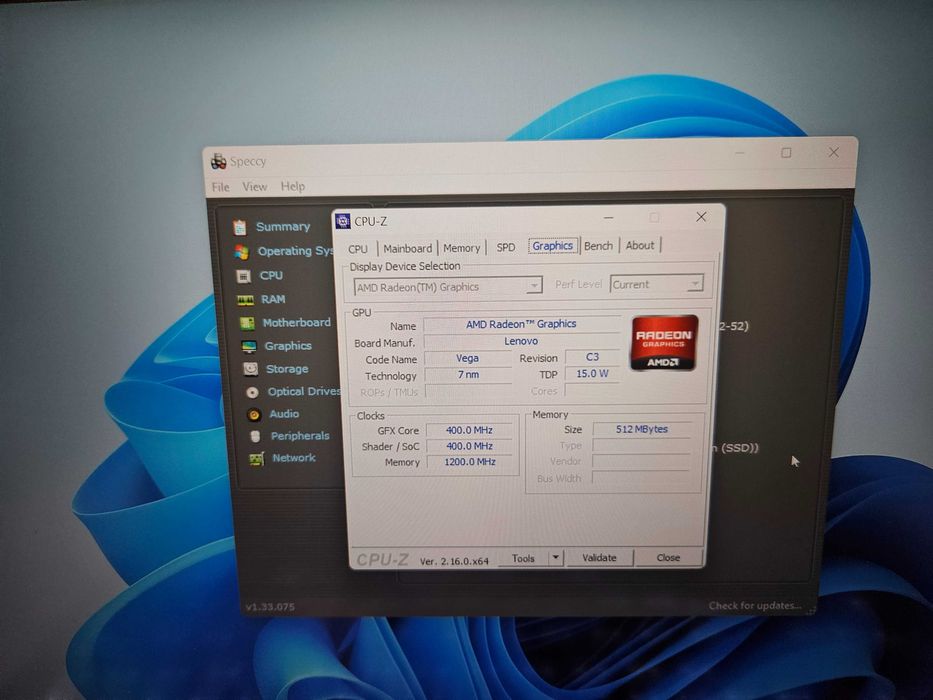 Laptop 15.6" Lenovo Ideapad 15 AMD ryzen 5 4500u  8 gb ram 512gb ssd
