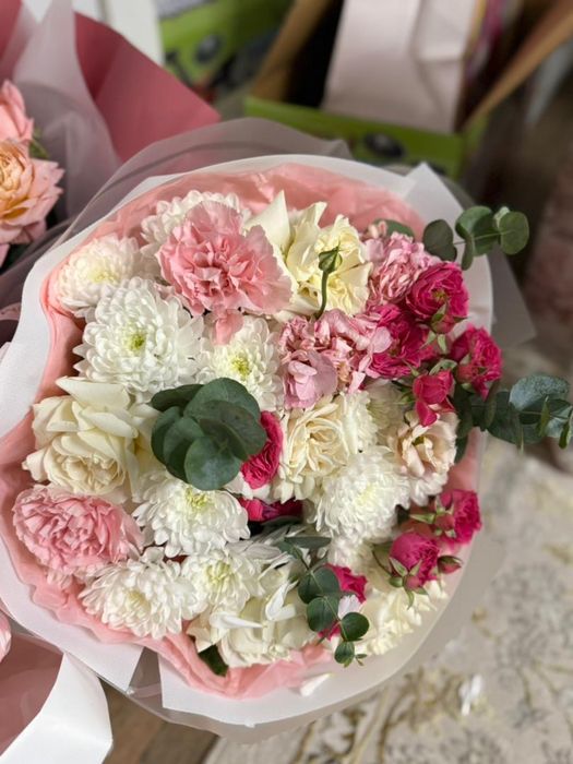 Цветы букеты свежие