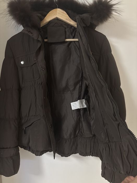 Geaca puf/pene si blana naturala - marimea S/36