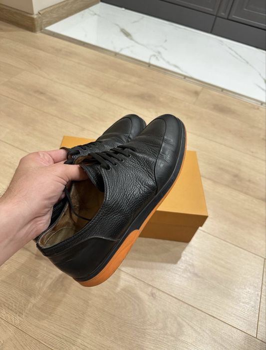 Мужские кожаные туфли Sman