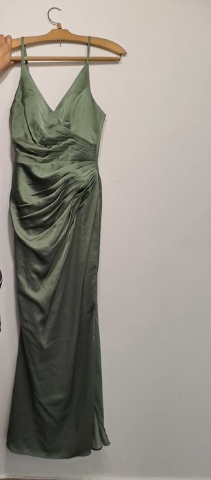 Дамска Сатенена рокля