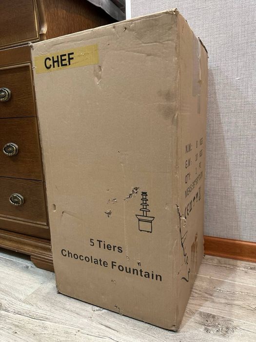 Шоклоданый  фонтан