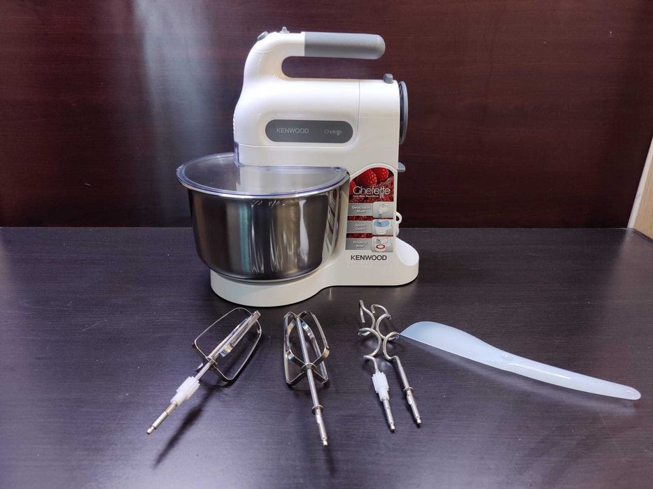 KENWOOD Ciotola In Acciaio Inox Originale Per Sbattitore Chefette HM680 / HM670, Contenitore Mixer, Ricambio Autentico - 2