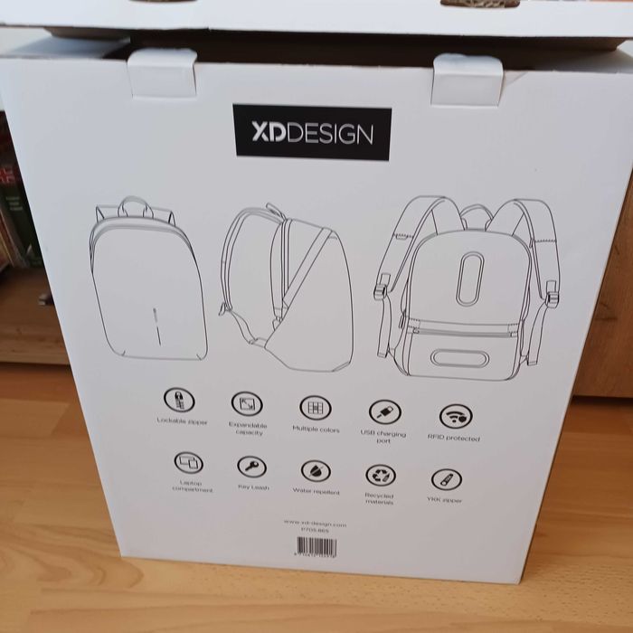 Раница лаптоп 15.6-   XD Design- нова