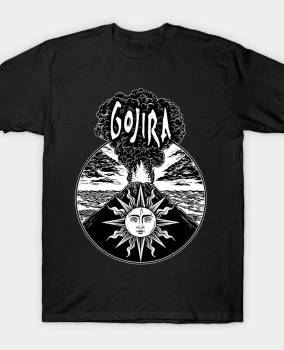 GOJIRA тениска с принт