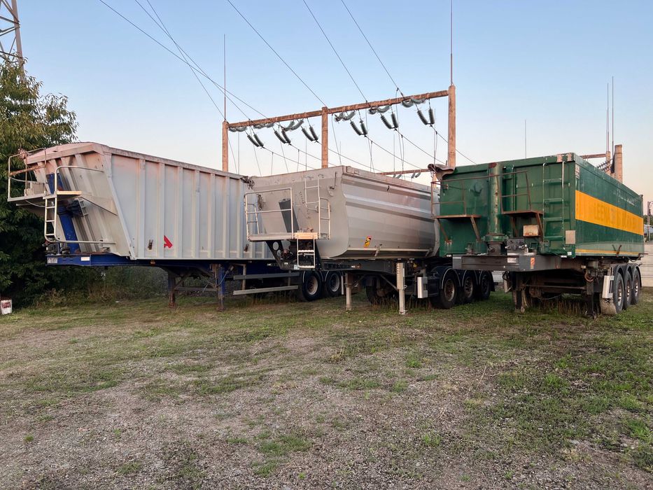 BENA CEREALE Semiremorca Bascula STAS 56m3 Vand sau inchiriez bascula