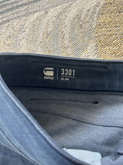 G Star RAW : 3301 Slim -30-31 / Оригинал
