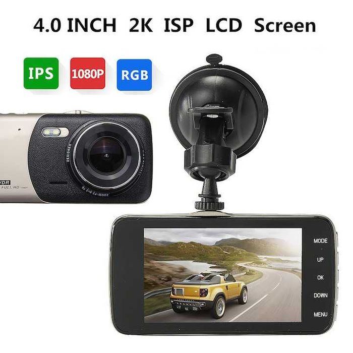 Видеорегистратор Full HD 1080p с две камери