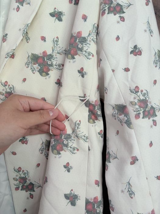 Sacou Lis Bonne Atelier „Strawberry Blazer", mărimea L, Nou cu etichetă