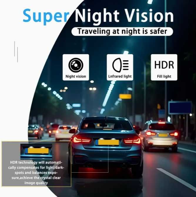 360° 4-canale (4 camere) 1080P kit complet camere pentru masina - NOU