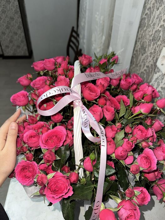 Кустовые розы свежая