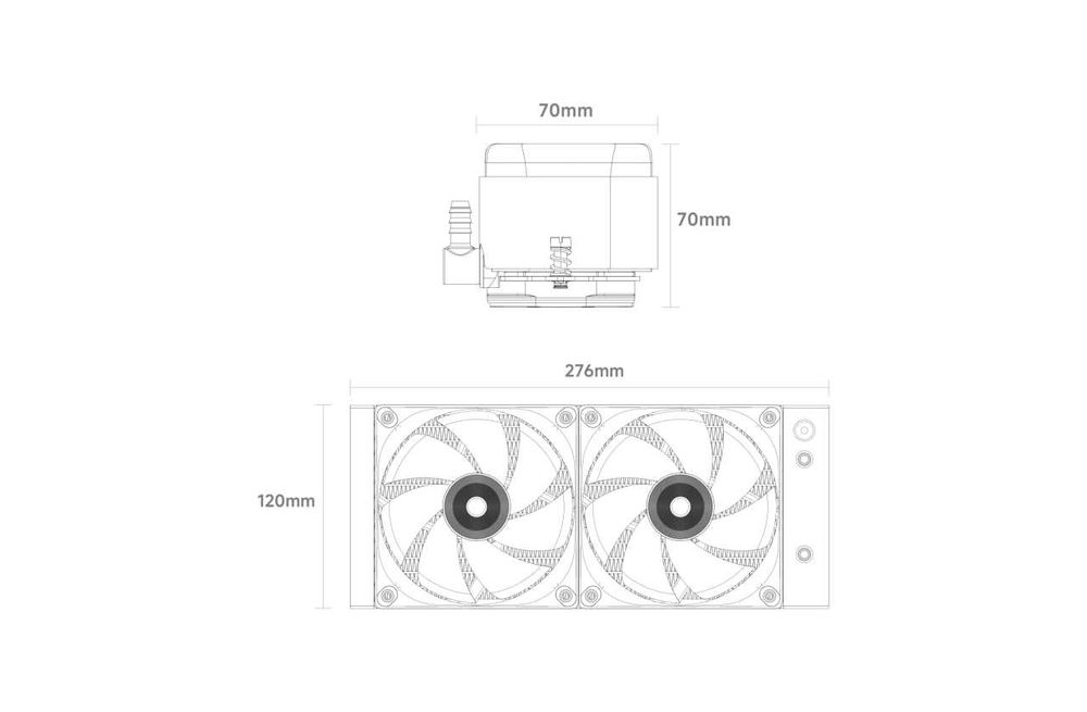 СЖО Ocypus Iota и Delta L24 | L36. Водянка 240 / 360 мм Digital