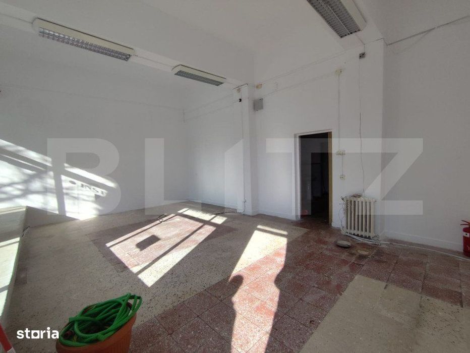 Spatiu comercial 177 mp de inchiriat – parter, zona cu vad pietonal