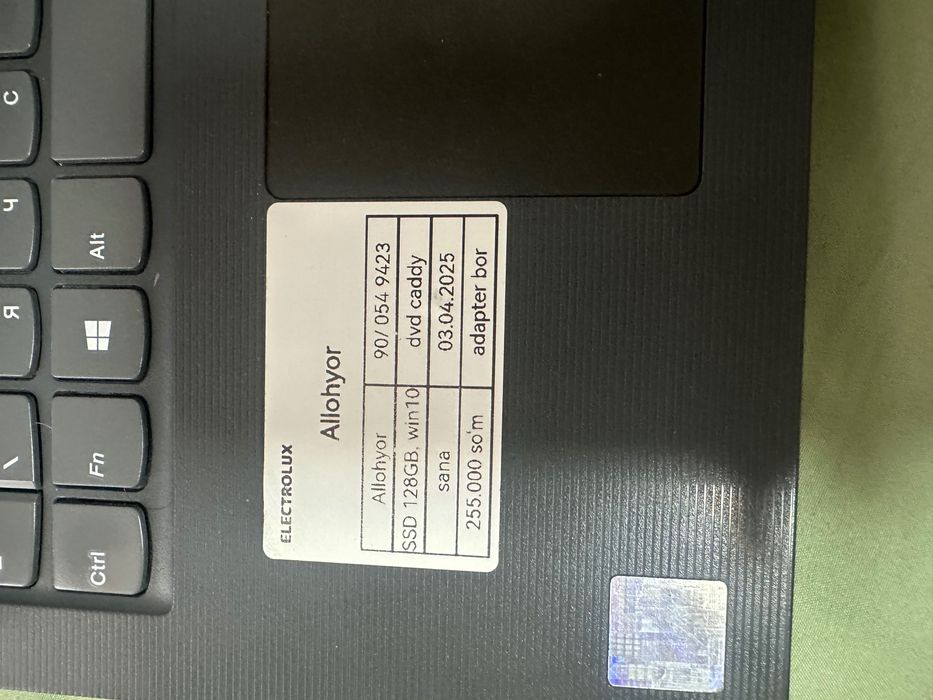 Noutbook Lenovo Intel Celerion 256GB/1TB