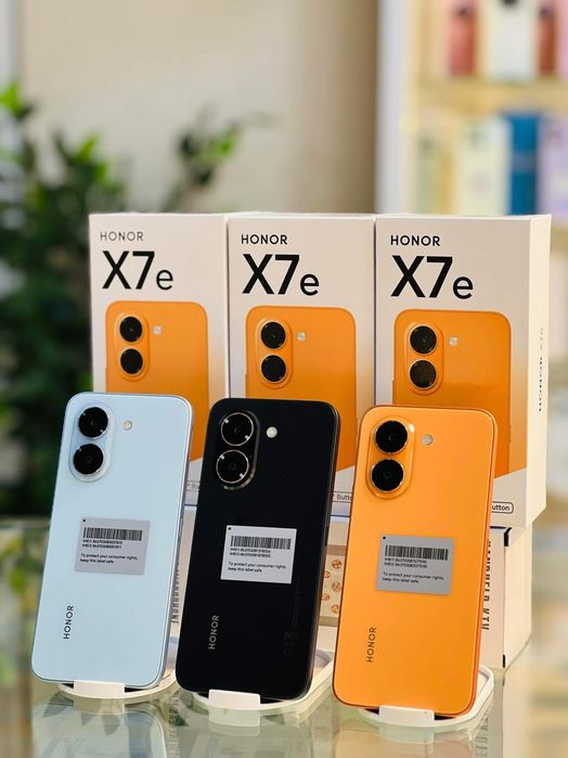 HONOR X7e New Super Aksiya+Garantiya+Dastafka