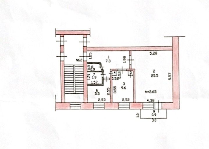 продам 2х комнатную квартиру