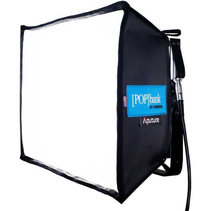 Aputure LS1c kit 4 lumini led cu hard case