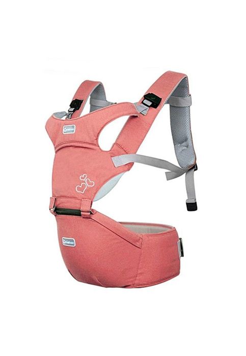 Marsupiu ergonomic Aiebao cu scaunel, Corai