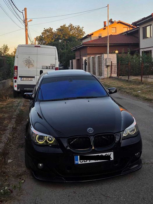 Преден Лип Спойлер за предна M tech броня - BMW E60 E61, бмв е60, е61, м5, мтехник, тунинг добавка