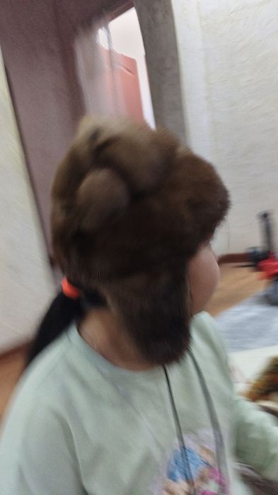 Норковая шапка детская 5000