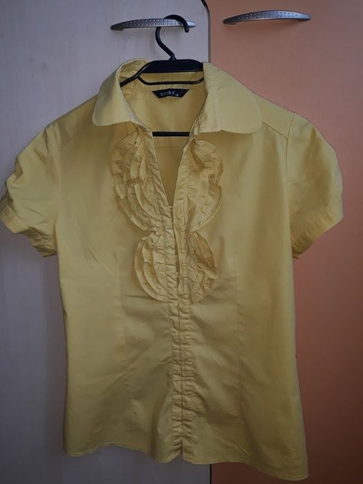 Дамски ризи жълта и синя