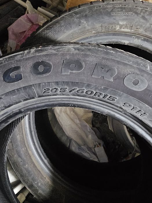 Срочно продам 4 штук автошина 205/60/15 GOPRO