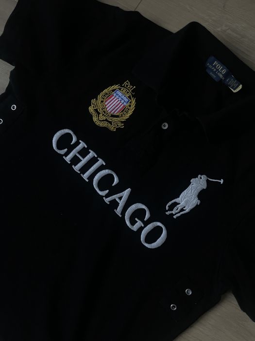 Polo Ralph Lauren X Chief Keef Chicago polo t shirt