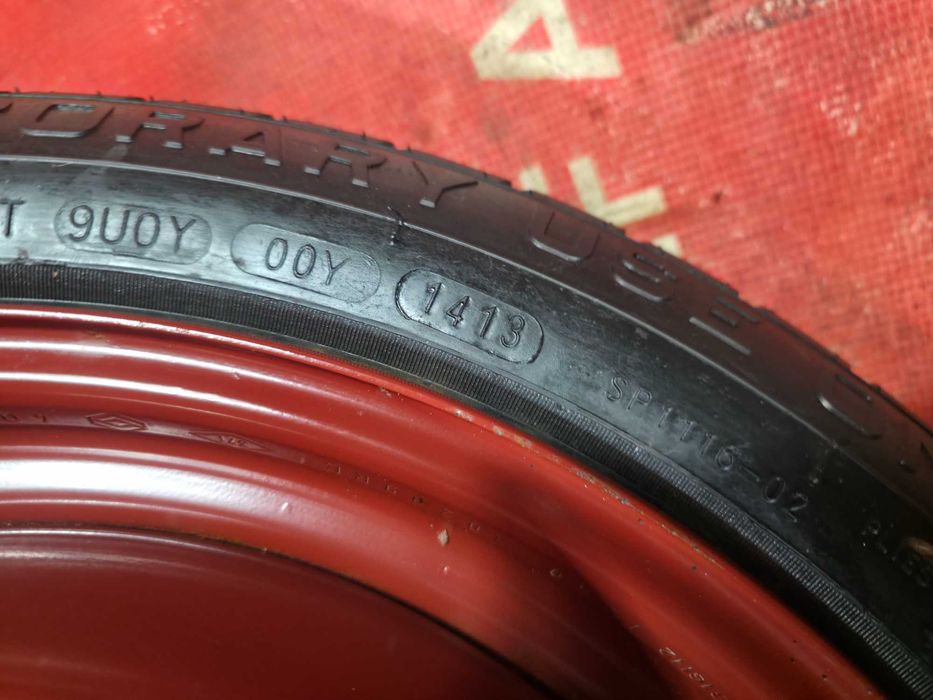 Rezerva SLIM 4x100 16'' OE Dacia Logan Sandero Jogger Dokker Renault