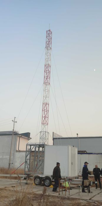 MACHTA. Изготовление мачты для антенны, столбы освещения, опоры ант.