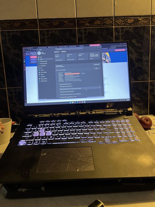 Asus lp gaming rog strix g713qm