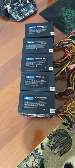 AVT Powersupply P-4 550W Holati Yahshi CPU 4Pin GPU 8Pin