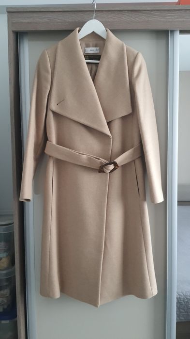 Palton de lana MANGO