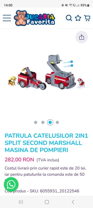 Set Patrula Catelusilor
