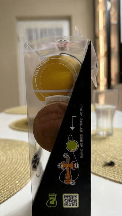 Kendama Sweets Broken Shape Tracker Yellow