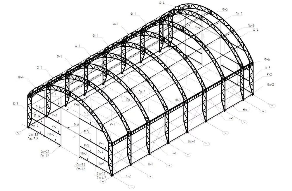 Цех по производству металлоконструкций