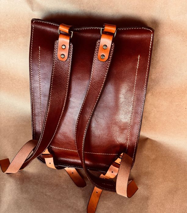 Rucsac piele naturala handmade