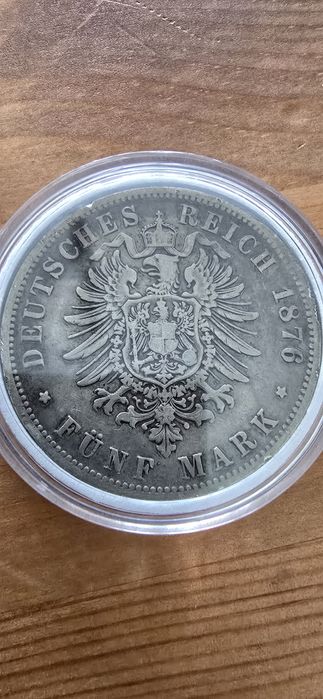 Сребърни монети 5 марки 5 песети 5 франка 5 лева