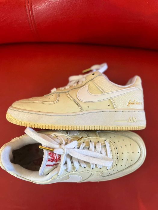 Nike Air Force 1 Low '07 Premium "Popcorn" - Ediție Limitată