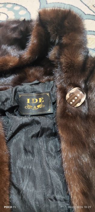 Шуба норковая б/у