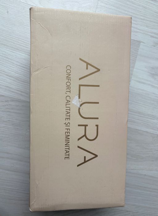 Balerini din piele cu varf ascutit - 36, ALURA